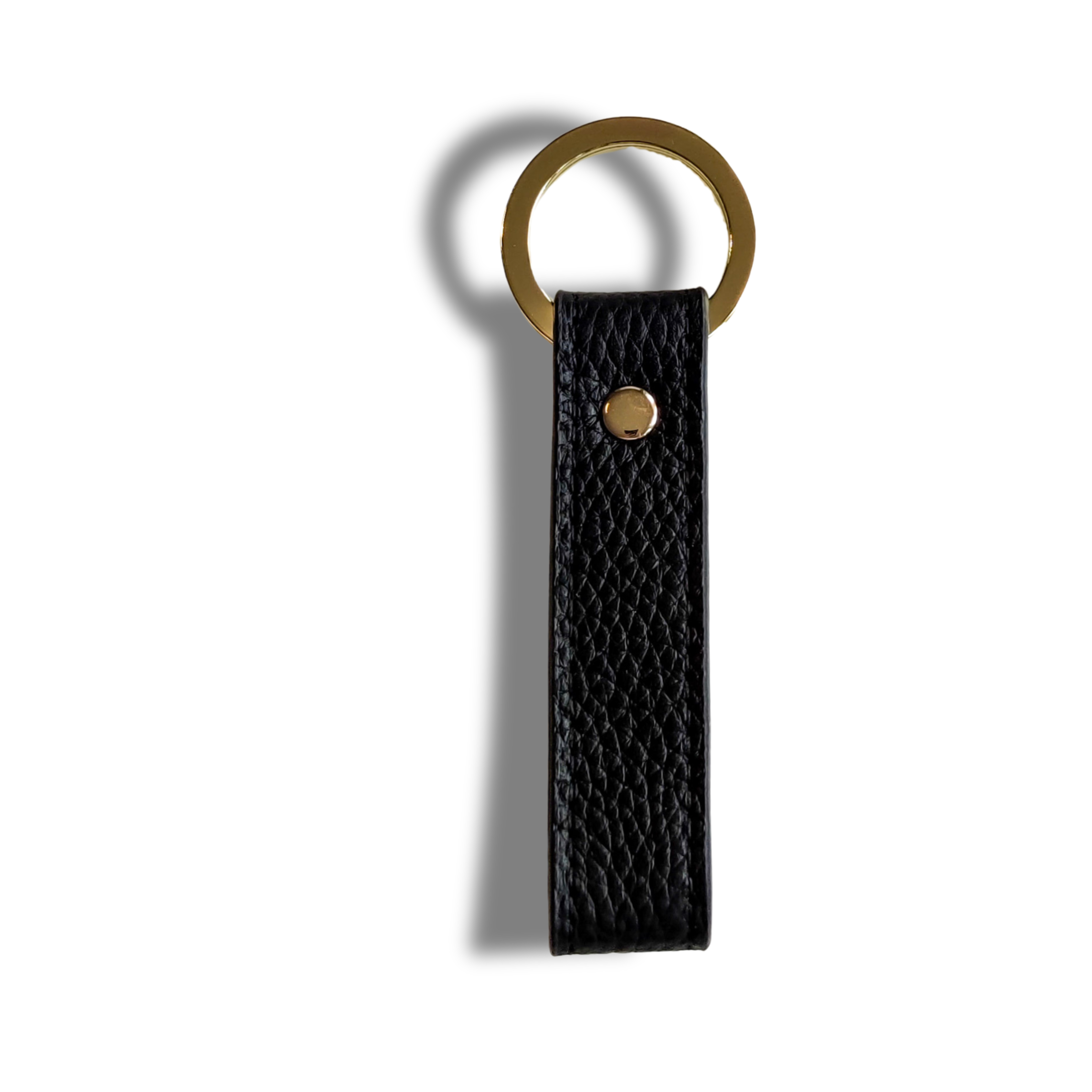 Keycharm Classic Grained Leather | Black